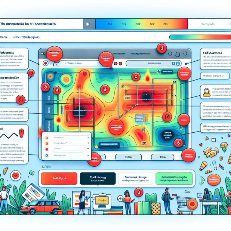 Analyzing Checkout Process Drop-offs with Heatmaps